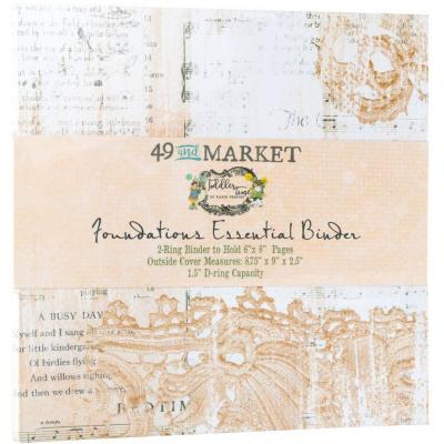 49 And Market Toddler Time - Foundations Essential Binder Coral